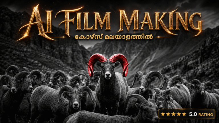 AI filmmaking course in Malayalam